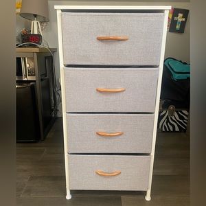 ROMOON 4 Drawer Fabric Dresser Storage Tower